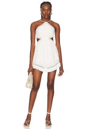 House of Harlow 1960 x REVOLVE Justina Mini Dress in Ivory. Size M, S, XL.