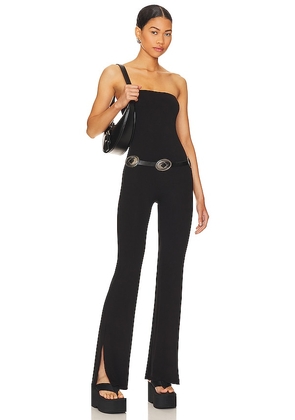 AFRM X Revolve Essential Hatty Jumpsuit in Black. Size 3X, L, M, XL.