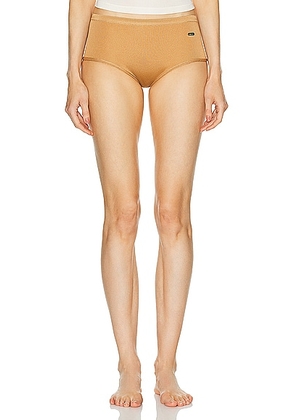 TOM FORD Knickers Short in Golden - Metallic Gold. Size L (also in M).