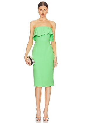 Bardot x REVOLVE Garnet Midi Dress in Green. Size 12, 2, 4, 6, 8.