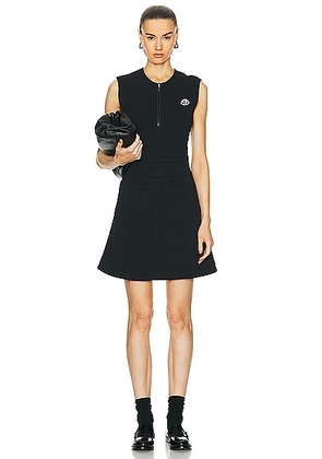 Moncler Sleeveless Dress in Black - Black. Size L (also in XS).