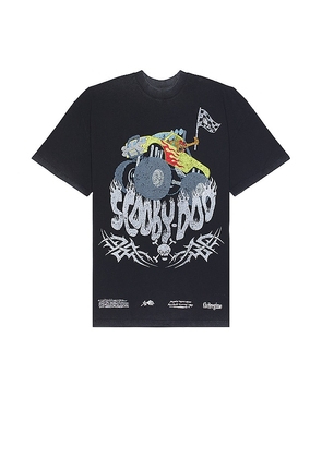 Civil Regime Scooby's Monster Rally American Classic Oversized Tee in Black. Size M, S.
