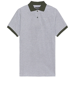 Barbour Barbour Essential Sports Polo Mix in Grey. Size M, S, XL/1X.