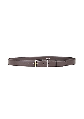 The Row Metallic Loop Belt in Brown Ans - Brown. Size L (also in M, S, XS).