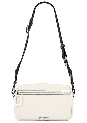 JW Anderson JWA Puller Camera Bag in Natural - Ivory. Size all.