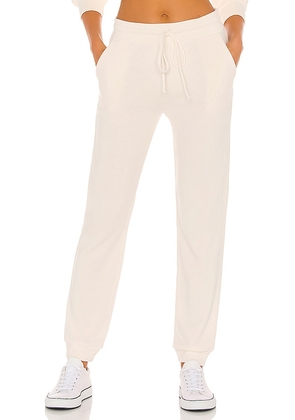 Lanston Cuffed Joggers in Ivory. Size S.