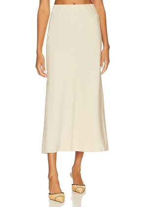 LPA Fiama Midi Skirt in Ivory. Size XS.