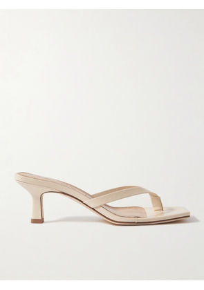 aeyde - Wilma Leather Sandals - Cream - IT36,IT36.5,IT37,IT37.5,IT38,IT38.5,IT39,IT39.5,IT40,IT40.5,IT41,IT41.5,IT42