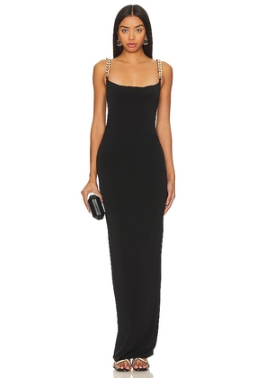Nookie Captivate Gown in Black. Size S, XS.