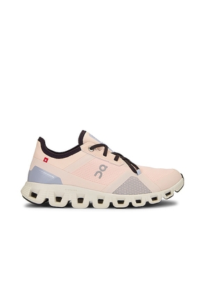 On Cloud X 3 Ad Sneaker in Pink. Size 7.