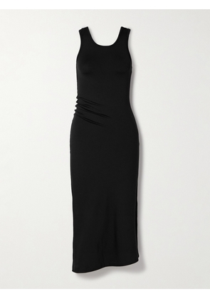 FFORME - Reva Stretch-silk Midi Dress - Black - x small,small,medium,large,x large
