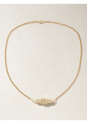 Rainbow K - Majesty 14-karat Gold Diamond Necklace - One size