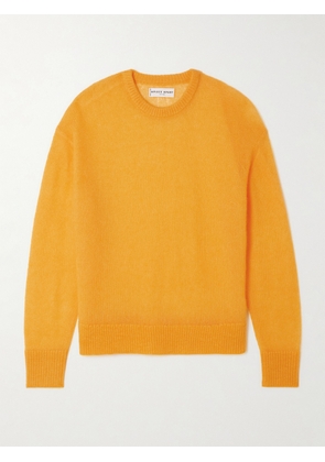 APIECE APART - Softest Tissue Cashmere And Silk-blend Sweater - Orange - xx small,x small,small,medium,large