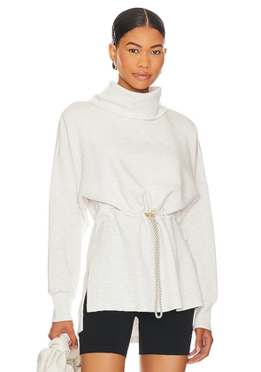 Varley Freya Sweatshirt in Ivory. Size M, S, XL, XS.