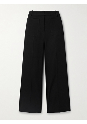 Nili Lotan - Enya Wool-twill Straight-leg Pants - Black - US0,US2,US4,US6,US8,US10