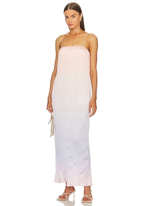 Song of Style Alessia Maxi Dress in Pink. Size L, S.