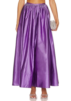 SAU LEE Savannah Skirt in Purple. Size 00, 10, 2, 4, 6, 8.