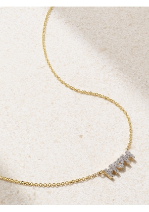 STONE AND STRAND - Mom 10-karat Gold Diamond Necklace - One size