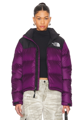 The North Face 1996 Retro Nuptse Jacket in Purple. Size M, S, XL/1X, XS.