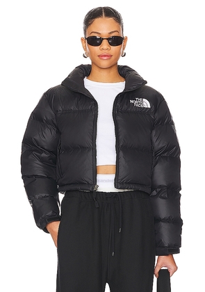 The North Face Nuptse Short Jacket in Black. Size M, XL/1X, XS.