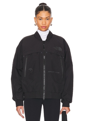 The North Face Steep Tech Bomber Jacket in Black. Size M, XL/1X.