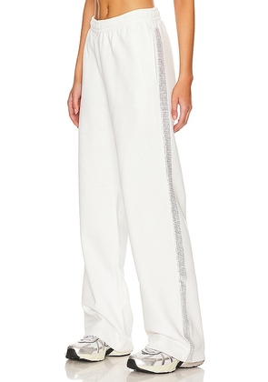 7 Days Active Lounge Pants in White. Size L, S, XS.