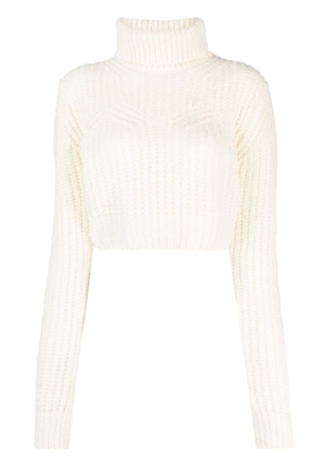 Dsquared2 chunky-knit cropped jumper - Neutrals