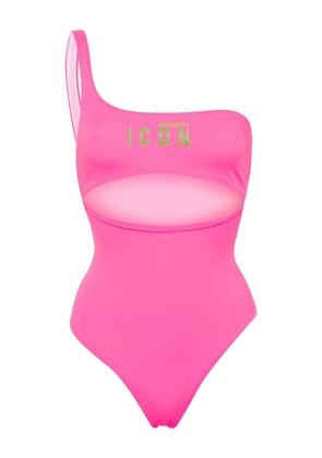 Dsquared2 Be Icon cut-out swimsuit - Pink