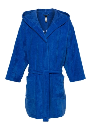 Dsquared2 Technicolor logo-jacquard robe - Blue