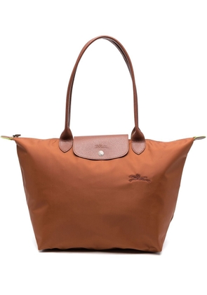 Longchamp large Le Pliage shoulder bag - Brown