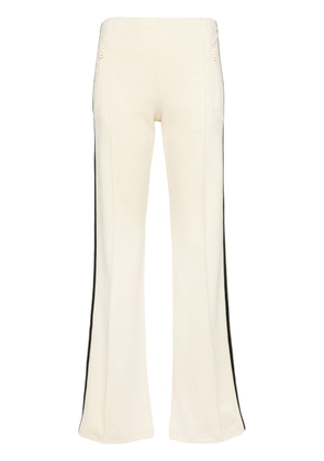 MM6 Maison Margiela side-stripe tapered trousers - Yellow