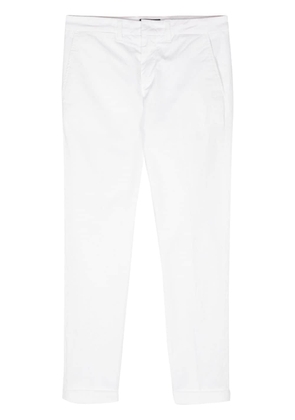 Fay Capri straight-leg trousers - White