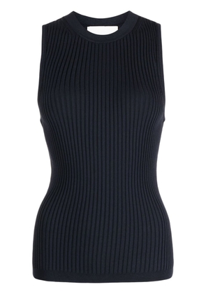3.1 Phillip Lim sleeveless ribbed-knit top - Blue