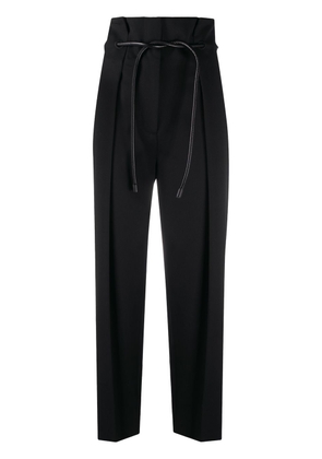 3.1 Phillip Lim belted high-waisted trousers - Black