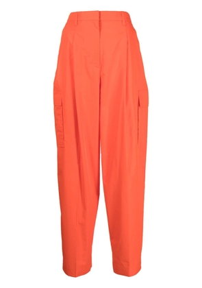 3.1 Phillip Lim poplin-texture cargo trousers - Orange