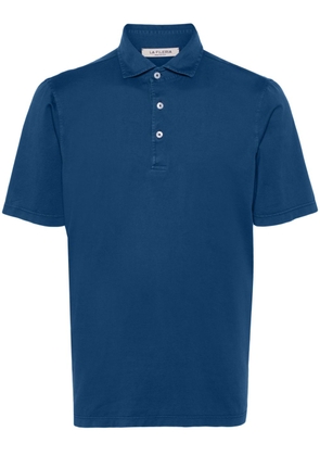 Fileria cotton polo shirt - Blue