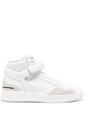 GHŌUD Tweener high-top leather sneakers - White