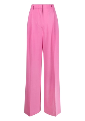 MSGM high-waisted wide-leg trousers - Pink