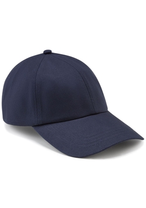 Woolrich logo-embroidered cotton baseball cap - Blue