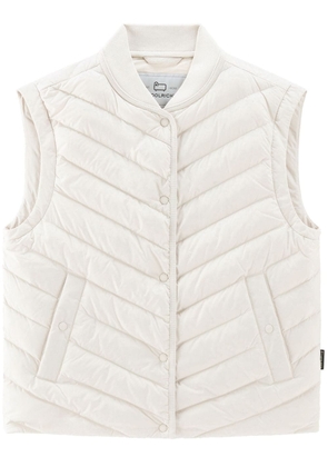 Woolrich chevron-quilted padded gilet - Neutrals