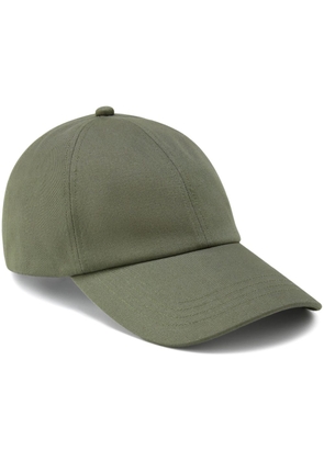 Woolrich logo-embroidered cotton baseball cap - Green