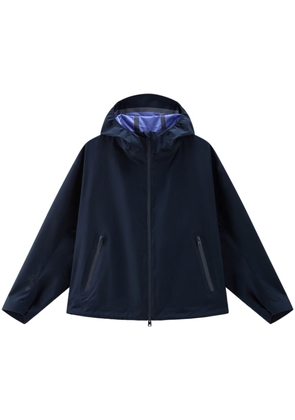 Woolrich water-resistant hooded jacket - Blue