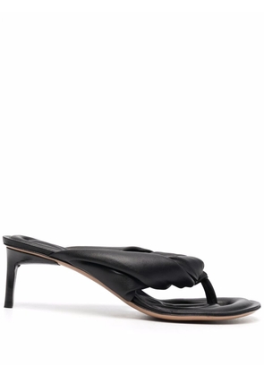 Jacquemus open-toe mule sandals - Black