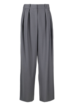 The Frankie Shop Ripley pleat-detail palazzo trousers - Grey