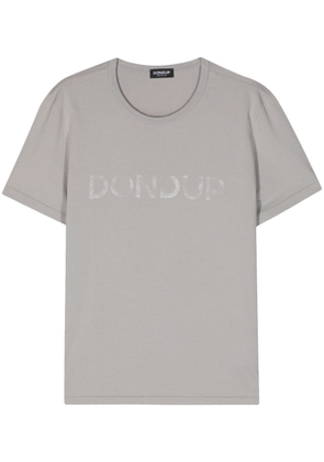 DONDUP logo-print cotton T-shirt - Grey