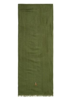 Polo Ralph Lauren Polo Pony-embroidery scarf - Green