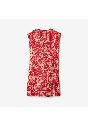 Burberry Rose Cotton Blend Dress