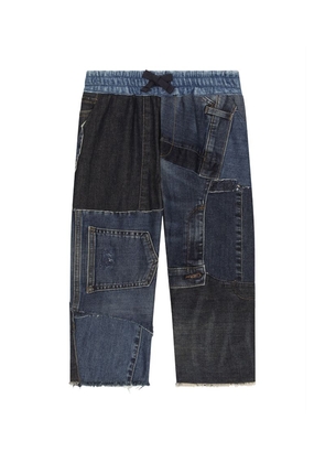 Dolce & Gabbana Kids Patchwork Jeans (8-12 Years)