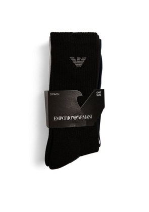 Emporio Armani Sporty Socks (Pack Of 3)