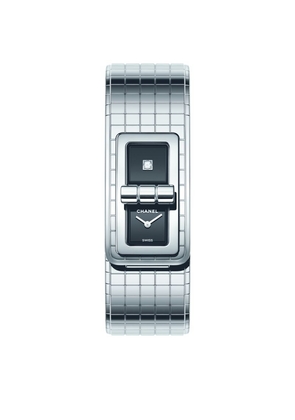 Chanel Stainless Steel And Diamond Code Coco Watch 38.1Mm